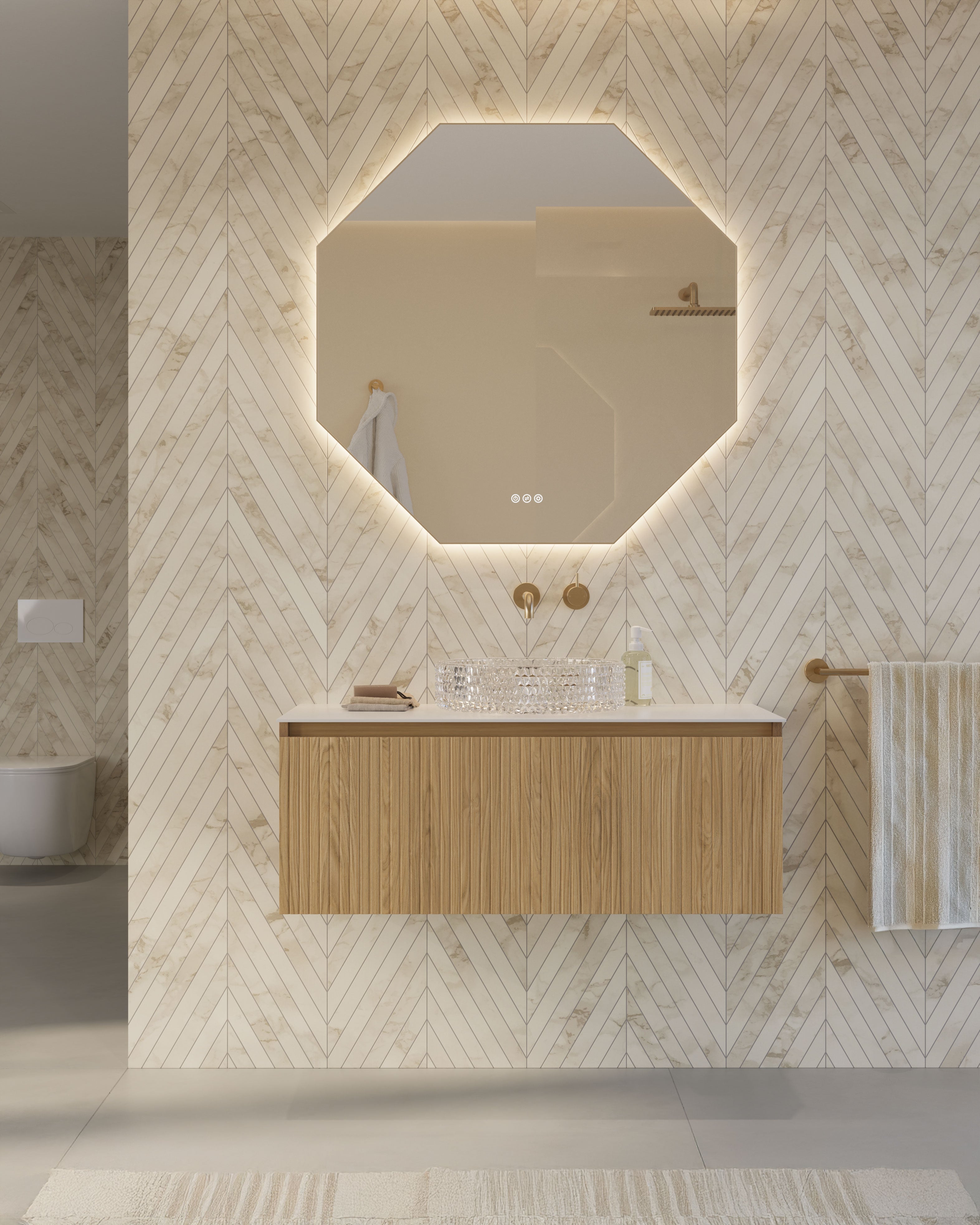 100 Thin Rib Stratton Oak Crystal